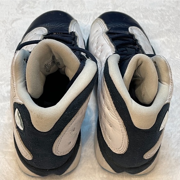 Nike Jordan 13 Retro White Obsidian Powder Blue (GS) Shoes Size 5Y- DJ3003-144 - Picture 7 of 13